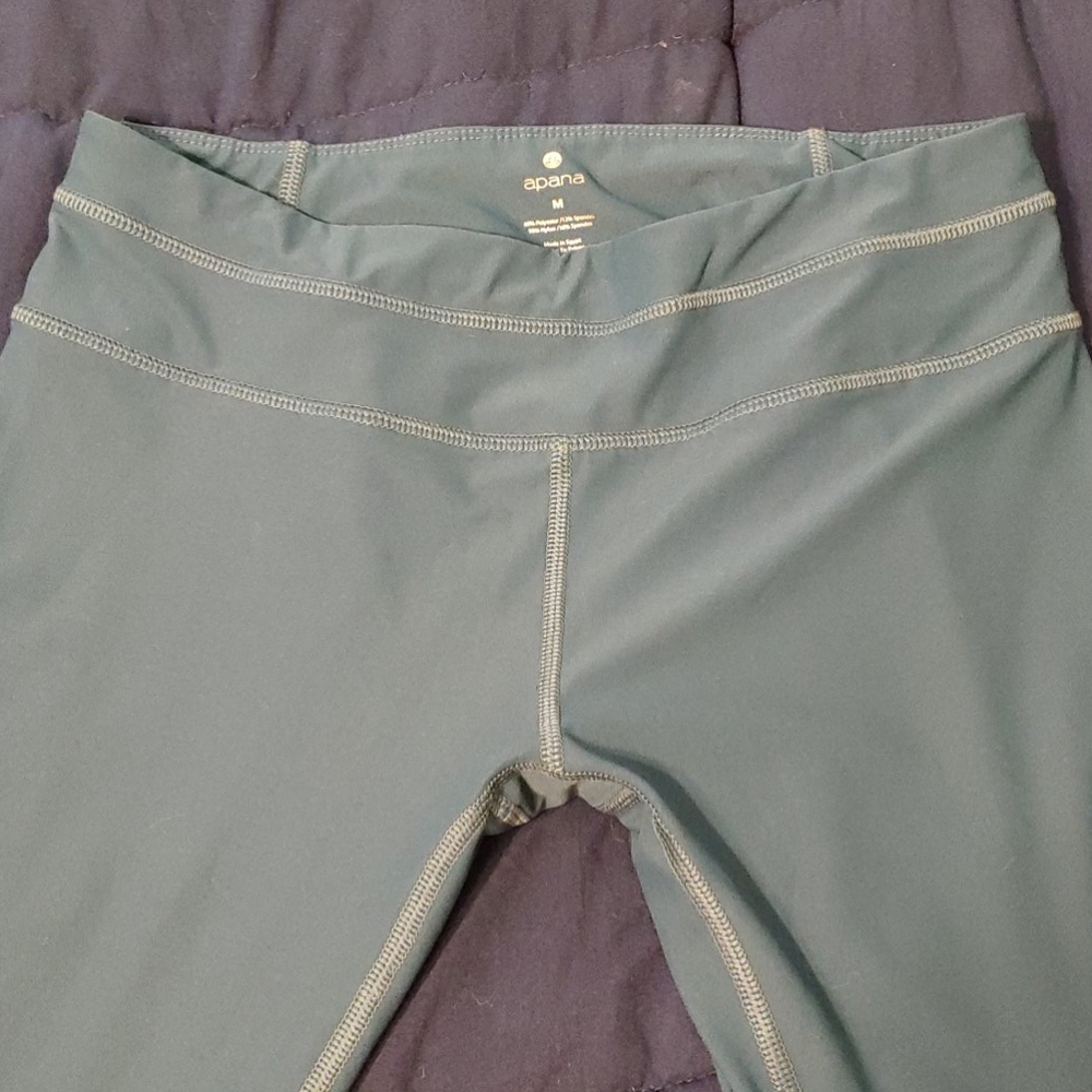 Teal Apana Leggings